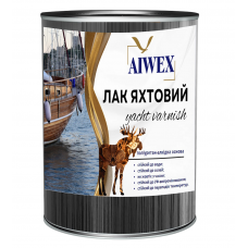Лак яхтовий yacht varnish 0,75 л ТМ AIWEX купить по низким ценам